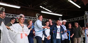 Presidente Varela inaugura Feria de Boquete con gran presencia de peregrinos 