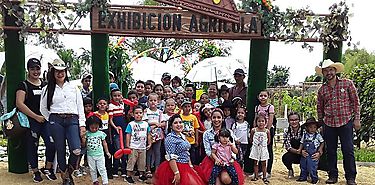 Jornada agroinfantil en la Feria de La Candelaria