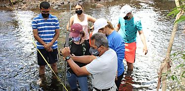 MiAMBIENTE capacita a estudiantes de la Universidad de Panam sobre temas hdricos