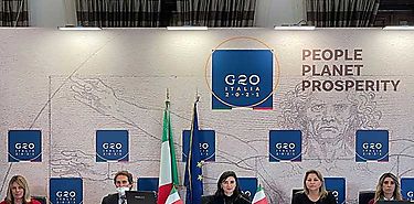 Concluy en Italia reunin de ministros de Agricultura del G20