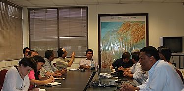 ANAM recibe la visita de funcionarios paraguayos y de JICA