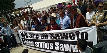 Clamor en la COP 20 Los pueblos indgenas somos la tierra