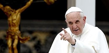 El Papa entra en debate sobre cambio climtico dice que en su mayora es culpa del hombre
