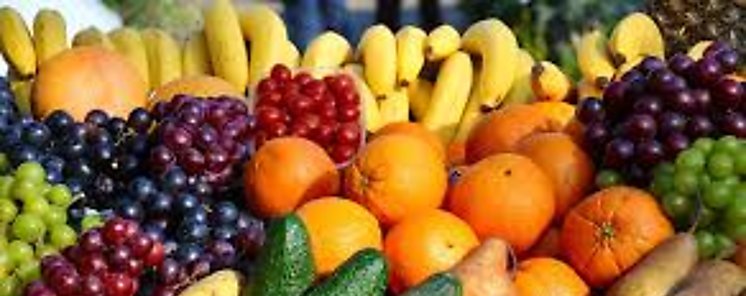 Frutas dietas saludables y agricultura familiar