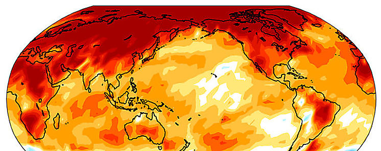 Mayo otro mes con rcord de temperatura desde 1880