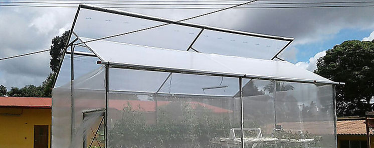 INADEH Inauguro casa de cultivo de sistemas hidropnicos 