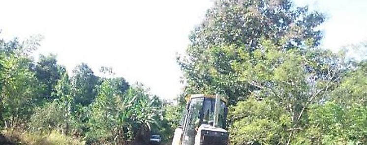 MOP mejora camino de produccin en Santo Domingo distrito de Bugaba